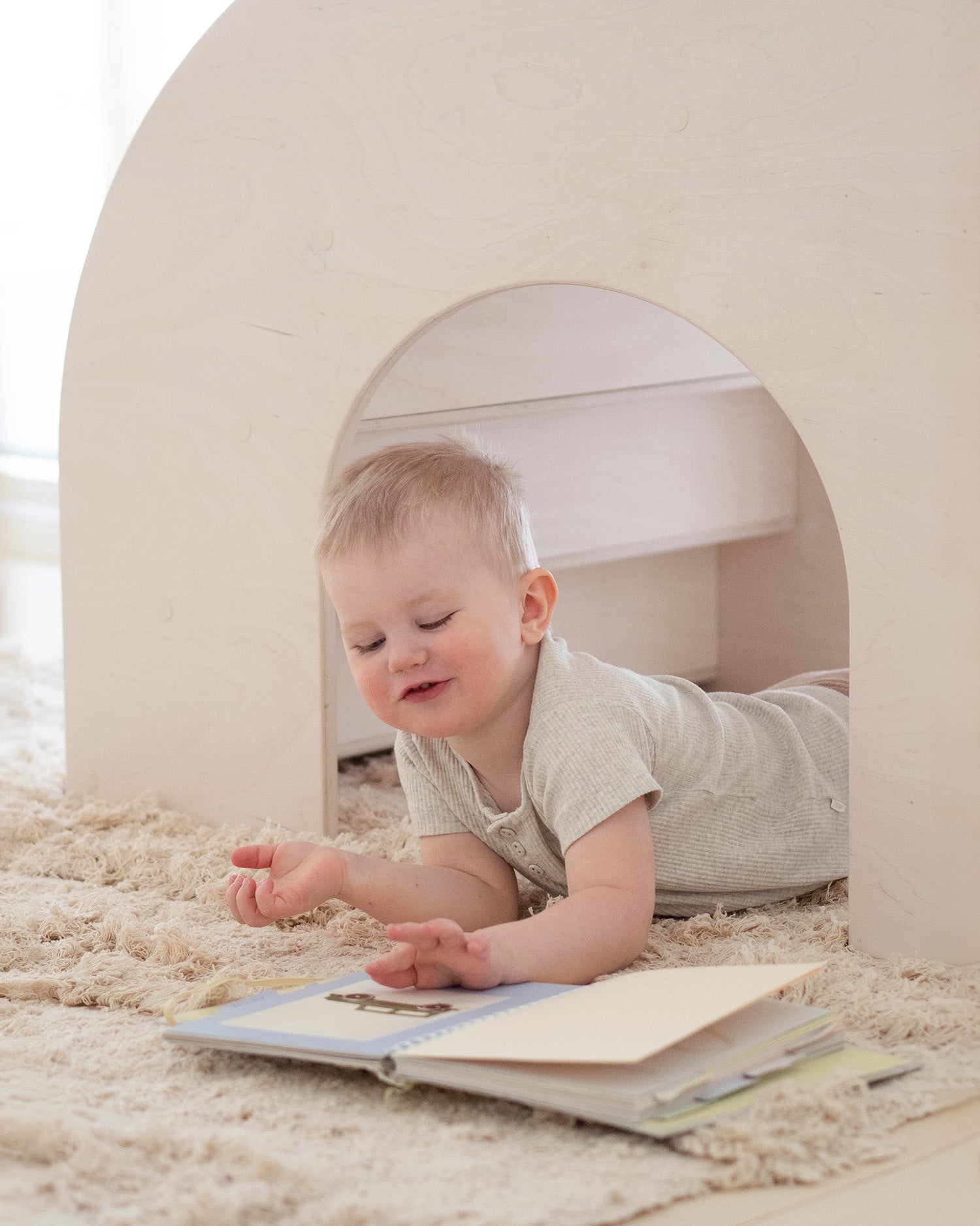 KUMPU Montessori kirjahylly | valkoinen