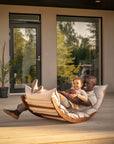 LAAKSO lettino outdoor | marrone