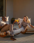 LAAKSO lettino outdoor | marrone