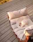 LAAKSO lettino outdoor | marrone