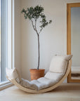 LAAKSO chaise longue à bascule | bouleau