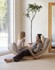 LAAKSO chaise longue à bascule | bouleau