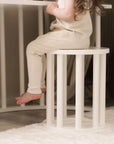 LUOTO sgabello | bianco