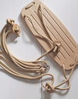 CLASSIC columpio | roble - cuerda beige