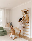 TAIMI MINI wall bars | white - birch