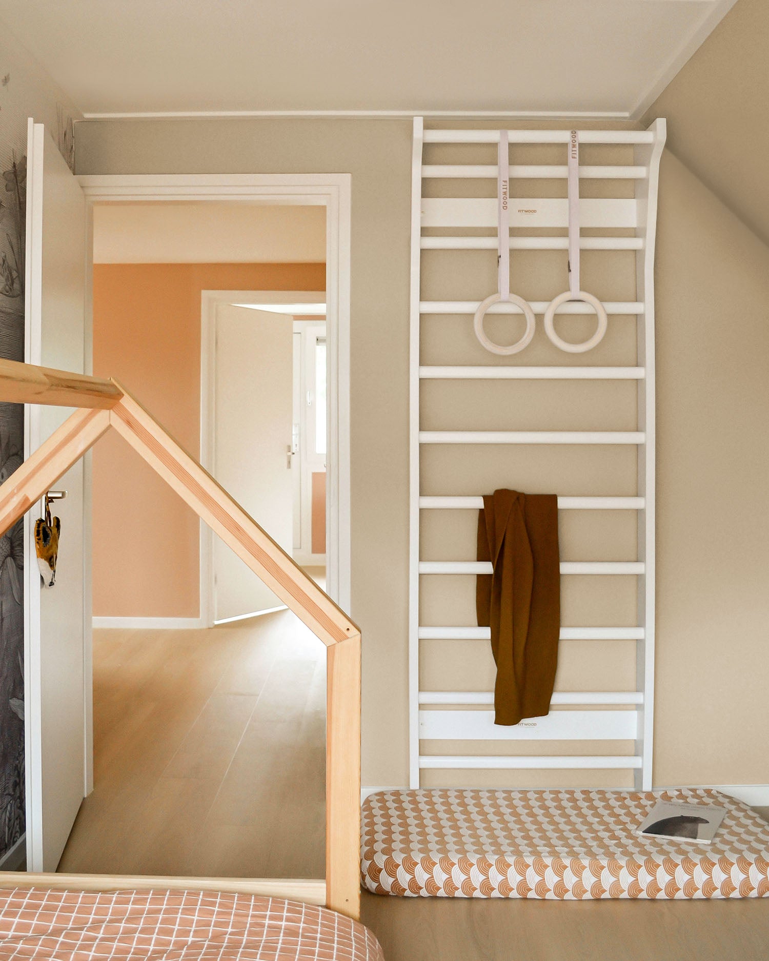 ULPU MINI gym rings | white waxed