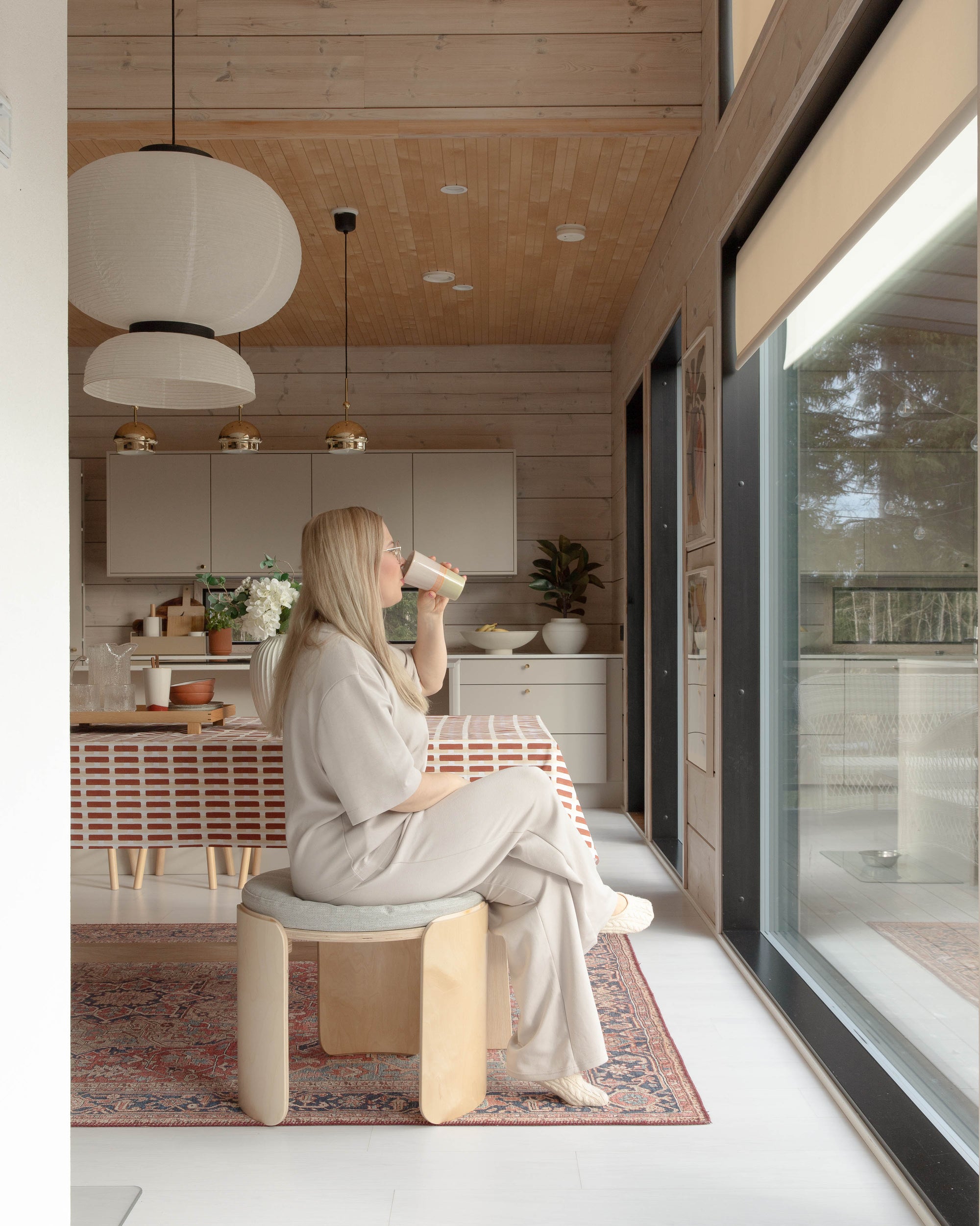 UOMA table modulaire | bouleau