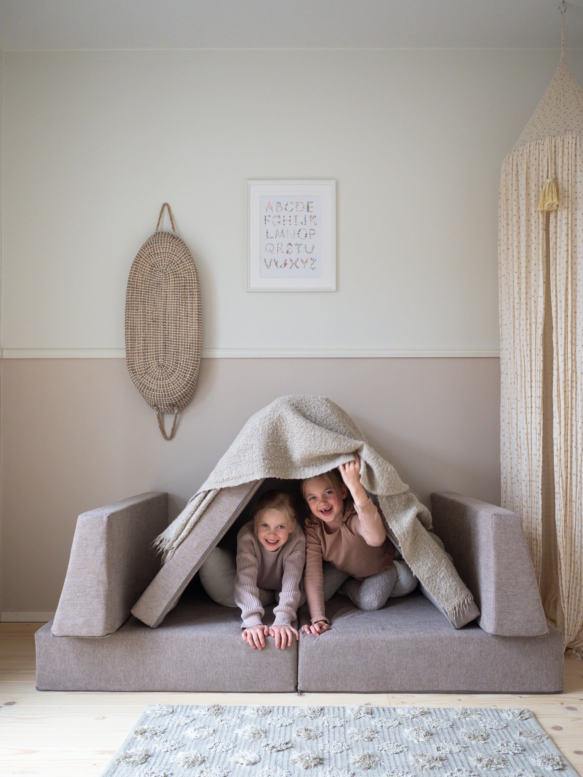 KINOS divano da gioco con struttura per divano LAAVU