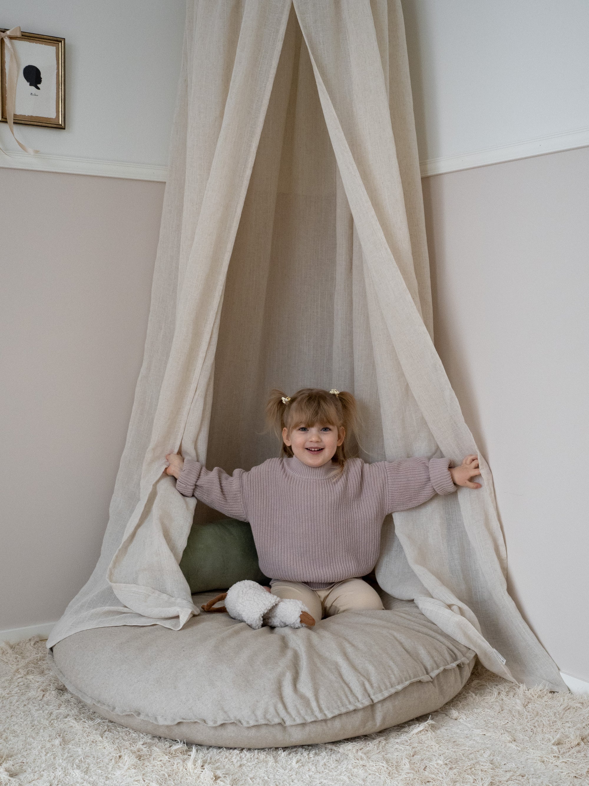 LUMO dosel de cama | vainilla