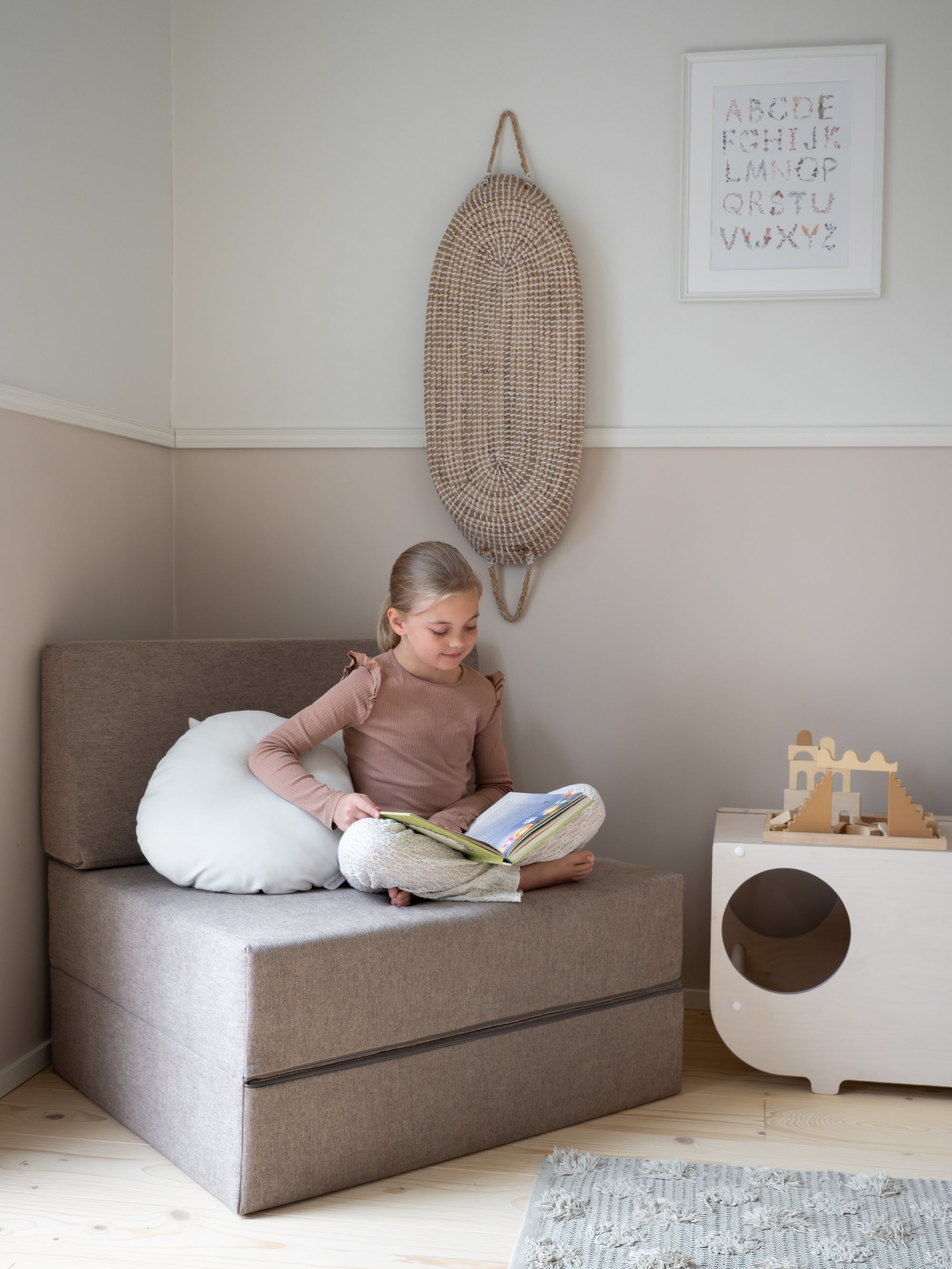 KINOS fauteuil de sol | taupe