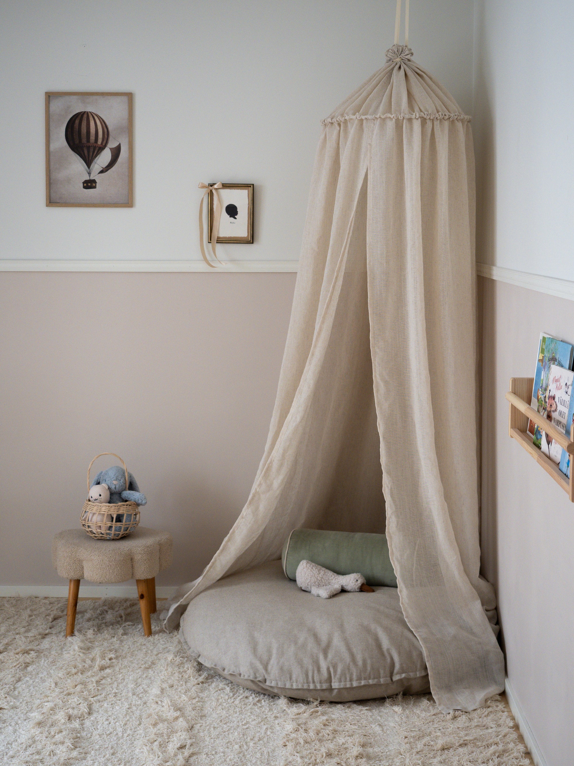 LUMO dosel de cama | vainilla