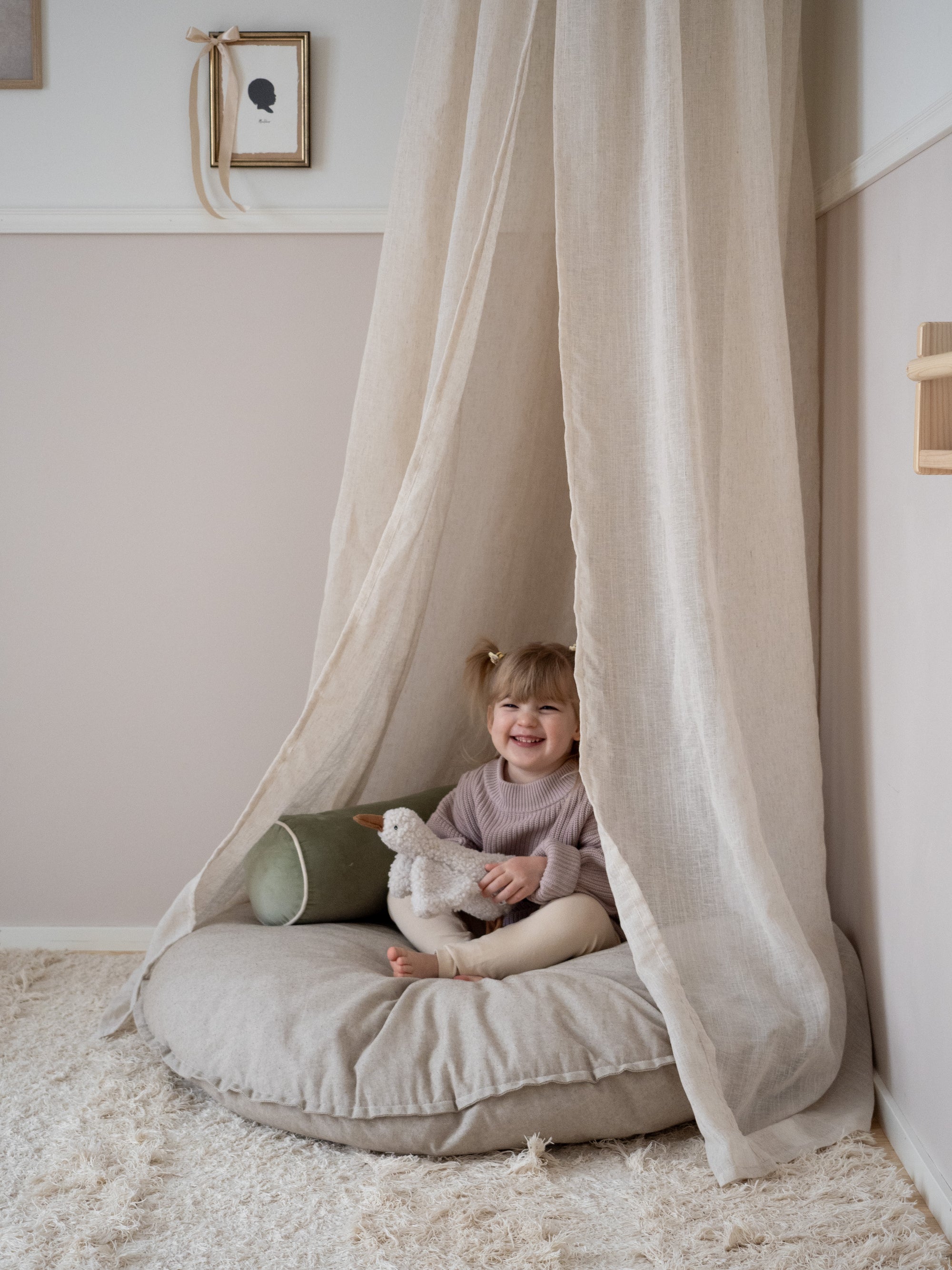 LUMO dosel de cama | vainilla