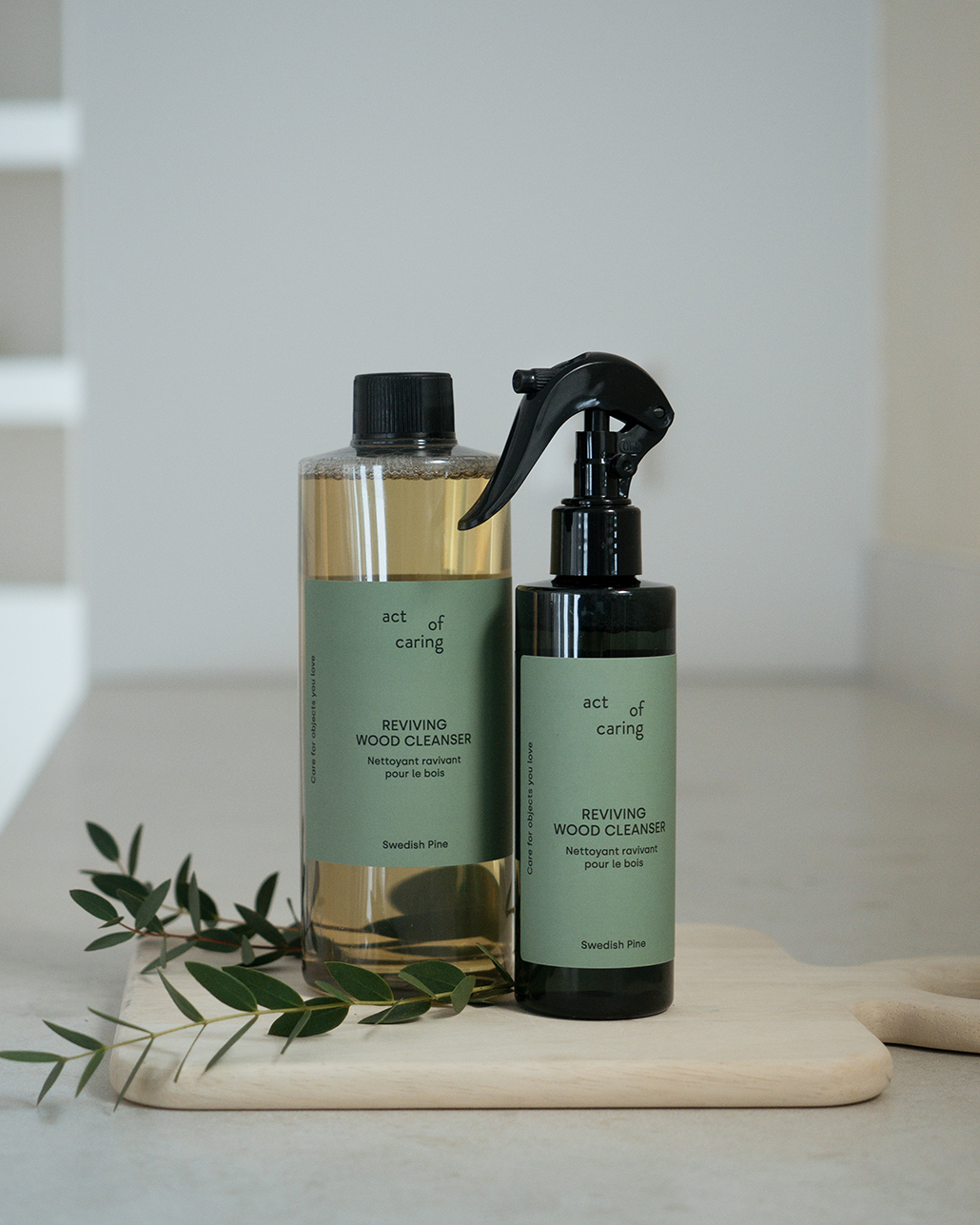 Reviving wood cleanser, påfyllning | Svensk tall - 500ml