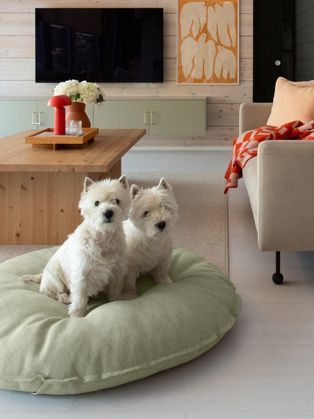 LEMPI golvkudde | salvia